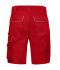 Unisex Workwear Bermudas - SOLID - Rood 8720