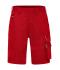Unisex Workwear Bermudas - SOLID - Rood 8720