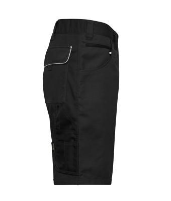 Unisex Workwear Bermudas - SOLID - Black 8720