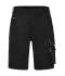 Unisex Workwear Bermudas - SOLID - Black 8720