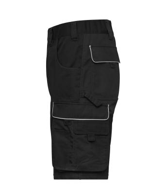 Unisex Workwear Bermudas - SOLID - Zwart 8720