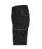 Unisex Workwear Bermudas - SOLID - Zwart 8720