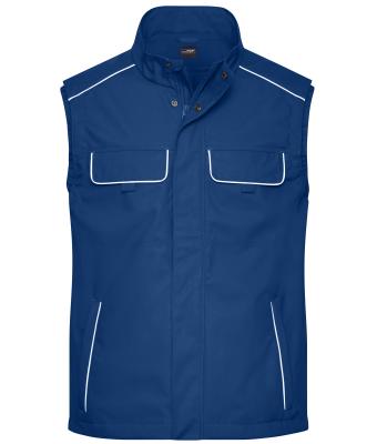 Unisex Workwear Softshell Light Vest - SOLID - Dark-royal 8721