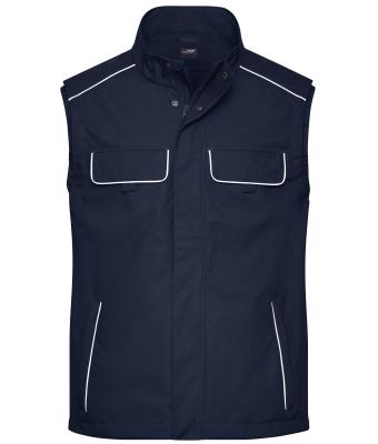 Unisex Workwear Softshell Light Vest - SOLID - Navy 8721