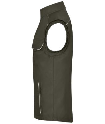 Unisex Workwear Softshell Light Vest - SOLID - Olijf 8721