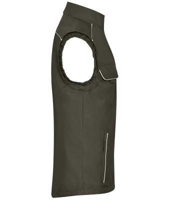 Unisex Workwear Softshell Light Vest - SOLID - Olijf 8721