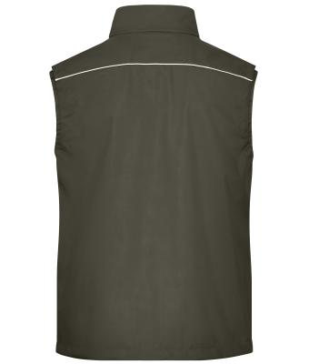 Unisex Workwear Softshell Light Vest - SOLID - Olijf 8721