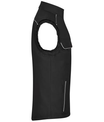 Unisex Workwear Softshell Light Vest - SOLID - Zwart 8721