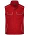 Unisex Workwear Softshell Light Vest - SOLID - Rood 8721