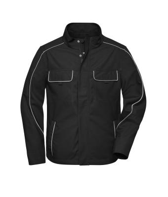 Unisexe Veste de travail Softshell légère - SOLID - Noir 8722