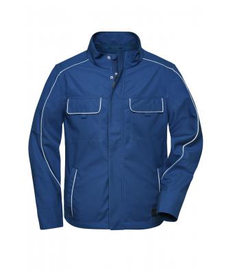 Unisex Workwear Softshell Light Jacket - SOLID - Dark-royal 8722