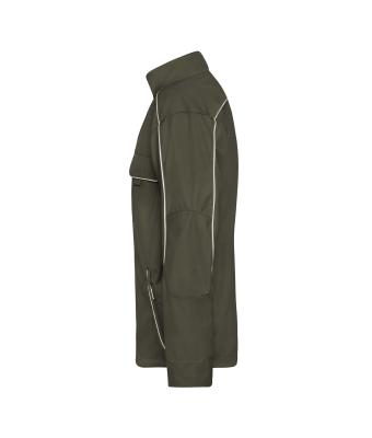 Unisex Workwear Softshell Light Jacket - SOLID - Olijf 8722