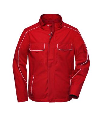 Unisex Workwear Softshell Light Jacket - SOLID - Rood 8722