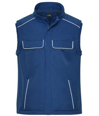 Unisexe Bodywarmer de travail Softshell - SOLID - Royal-foncé 8723
