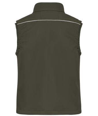 Unisexe Bodywarmer de travail Softshell - SOLID - Olive 8723