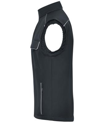 Unisexe Bodywarmer de travail Softshell - SOLID - Carbone 8723