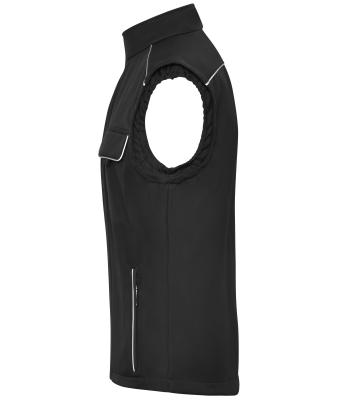 Unisexe Bodywarmer de travail Softshell - SOLID - Noir 8723