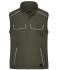 Unisexe Bodywarmer de travail Softshell - SOLID - Olive 8723