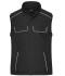 Unisex Workwear Softshell Vest - SOLID - Zwart 8723