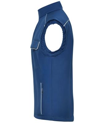 Unisex Workwear Softshell Vest - SOLID - Donkerroyal 8723