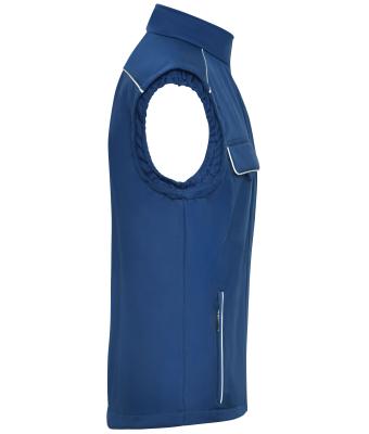 Unisex Workwear Softshell Vest - SOLID - Donkerroyal 8723