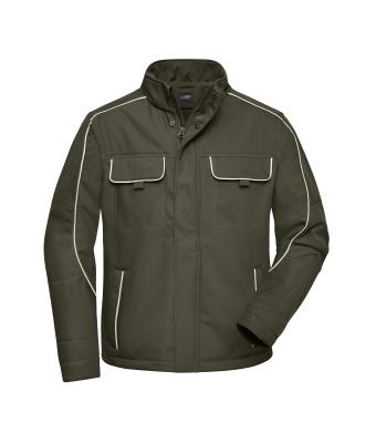Unisexe Veste de travail Softshell - SOLID - Olive 8724
