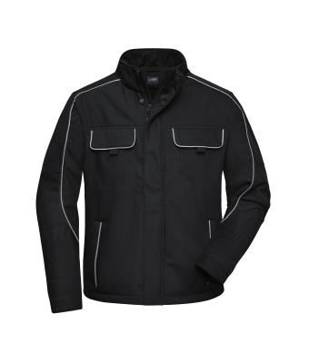 Unisexe Veste de travail Softshell - SOLID - Noir 8724