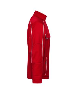 Unisexe Veste de travail Softshell - SOLID - Rouge 8724