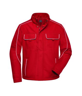 Unisexe Veste de travail Softshell - SOLID - Rouge 8724