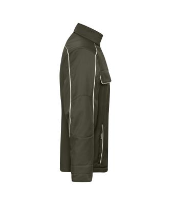 Unisex Workwear Softshell Jacket - SOLID - Olive 8724