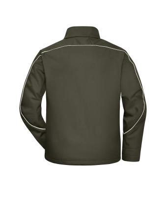 Unisex Workwear Softshell Jacket - SOLID - Olive 8724
