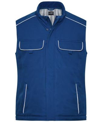 Unisexe Bodywarmer de travail Softshell hiver - SOLID - Royal-foncé 8725
