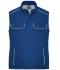 Unisexe Bodywarmer de travail Softshell hiver - SOLID - Royal-foncé 8725