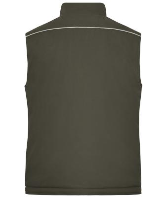 Unisexe Bodywarmer de travail Softshell hiver - SOLID - Olive 8725
