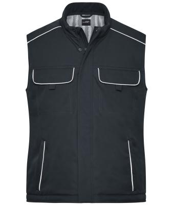 Unisexe Bodywarmer de travail Softshell hiver - SOLID - Carbone 8725