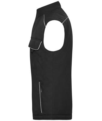 Unisexe Bodywarmer de travail Softshell hiver - SOLID - Noir 8725