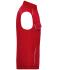 Unisexe Bodywarmer de travail Softshell hiver - SOLID - Rouge 8725