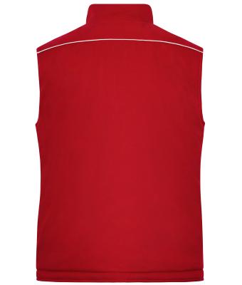 Unisexe Bodywarmer de travail Softshell hiver - SOLID - Rouge 8725