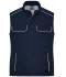 Unisex Workwear Softshell Padded Vest - SOLID - Navy 8725