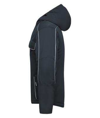 Unisexe Veste de travail softshell hiver - SOLID - Carbone 8726