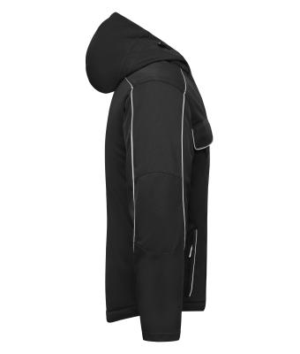 Unisex Workwear Softshell Padded Jacket - SOLID - Zwart 8726