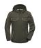 Unisex Workwear Softshell Padded Jacket - SOLID - Olijf 8726