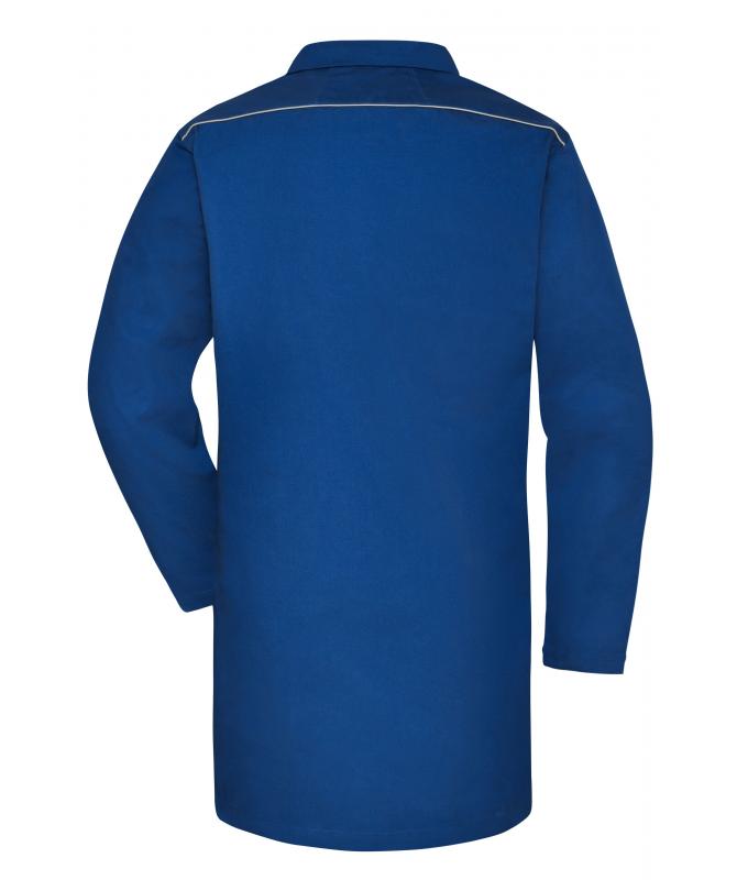 Unisexe Blouse de travail - SOLID - Royal-foncé 8735