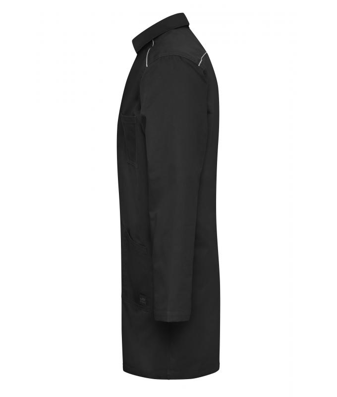 Unisexe Blouse de travail - SOLID - Noir 8735