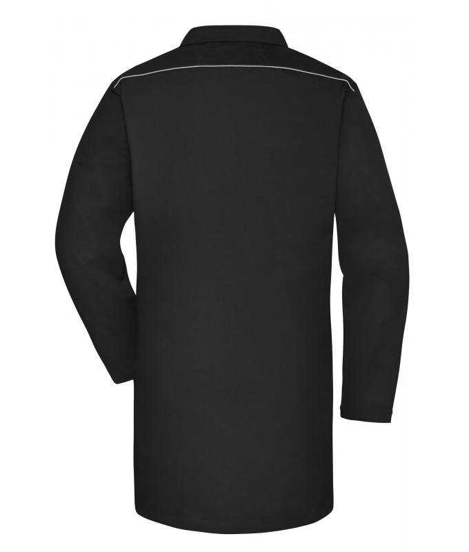 Unisexe Blouse de travail - SOLID - Noir 8735