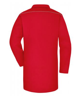Unisexe Blouse de travail - SOLID - Rouge 8735