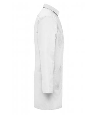 Unisex Work Coat - SOLID - White 8735