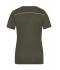 Dames Ladies' Workwear T-Shirt - SOLID - Olijf 8711