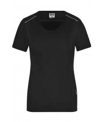 Dames Ladies' Workwear T-Shirt - SOLID - Zwart 8711