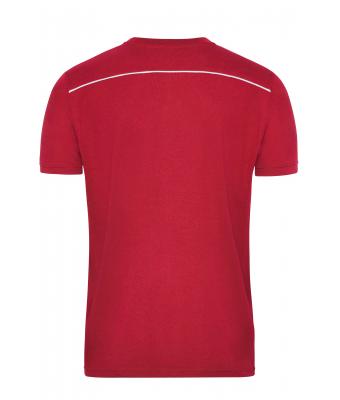 Heren Men's Workwear T-Shirt - SOLID -   OCS Blended Rood 8712